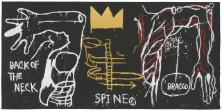 Jean-Michel Basquiat - Back of the Neck