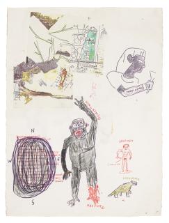 Jean-Michel Basquiat - Bad Foot