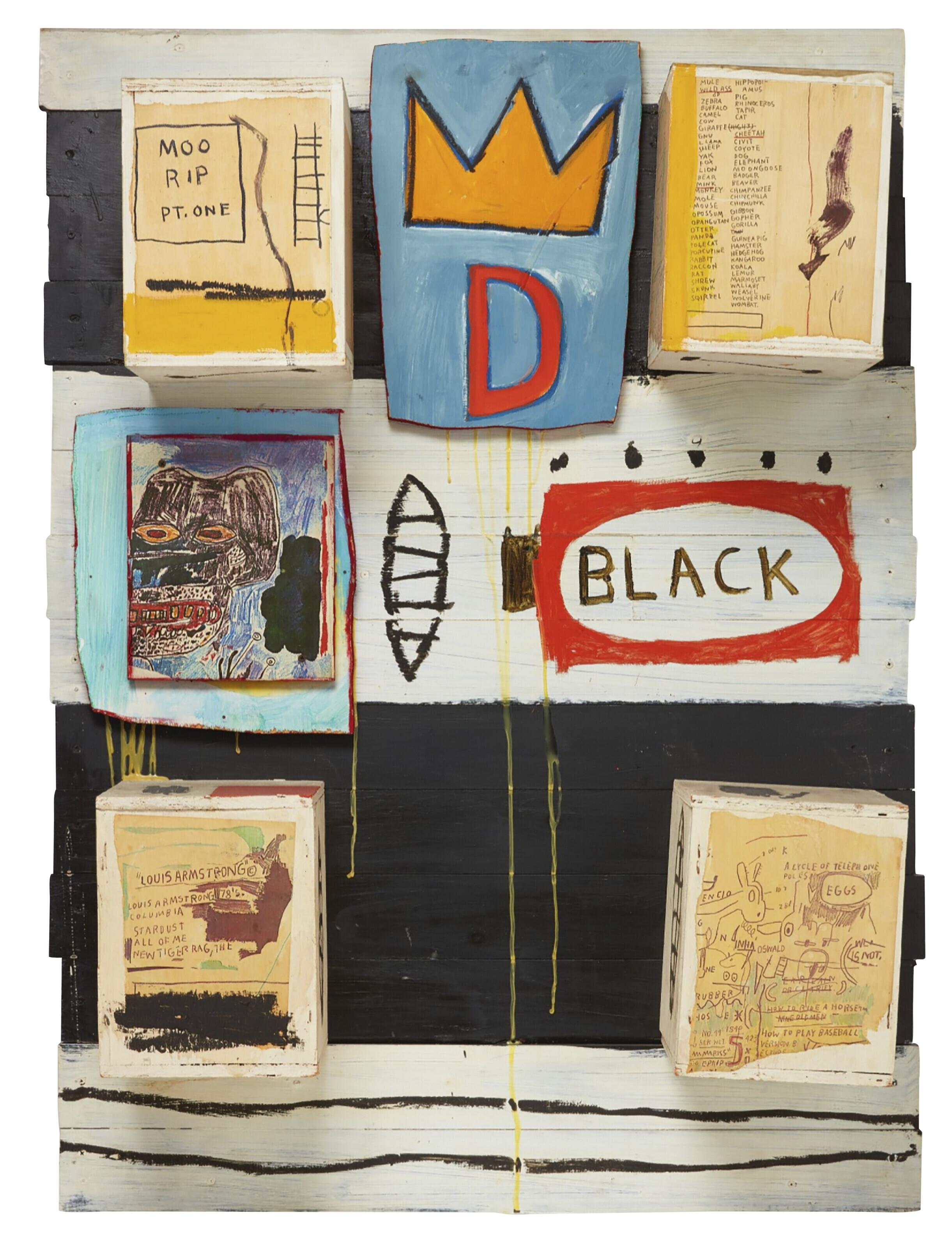 Jean-Michel Basquiat - Black