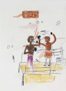 Jean-Michel Basquiat - Boxeo