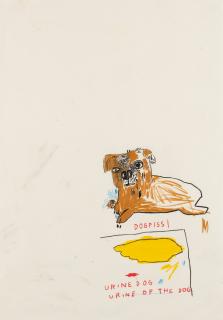 Jean-Michel Basquiat - Dealer\'s dog