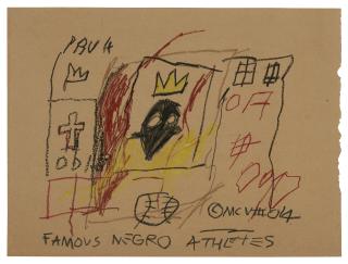 Jean-Michel Basquiat - Famous Negro Athletes
