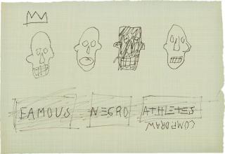 Jean-Michel Basquiat - Famous Negro Athletes