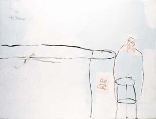 Jean-Michel Basquiat - Fotting and Drinking