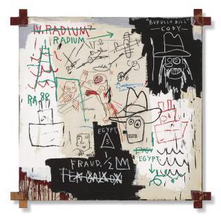 Jean-Michel Basquiat - Future Sciences Versus the Man
