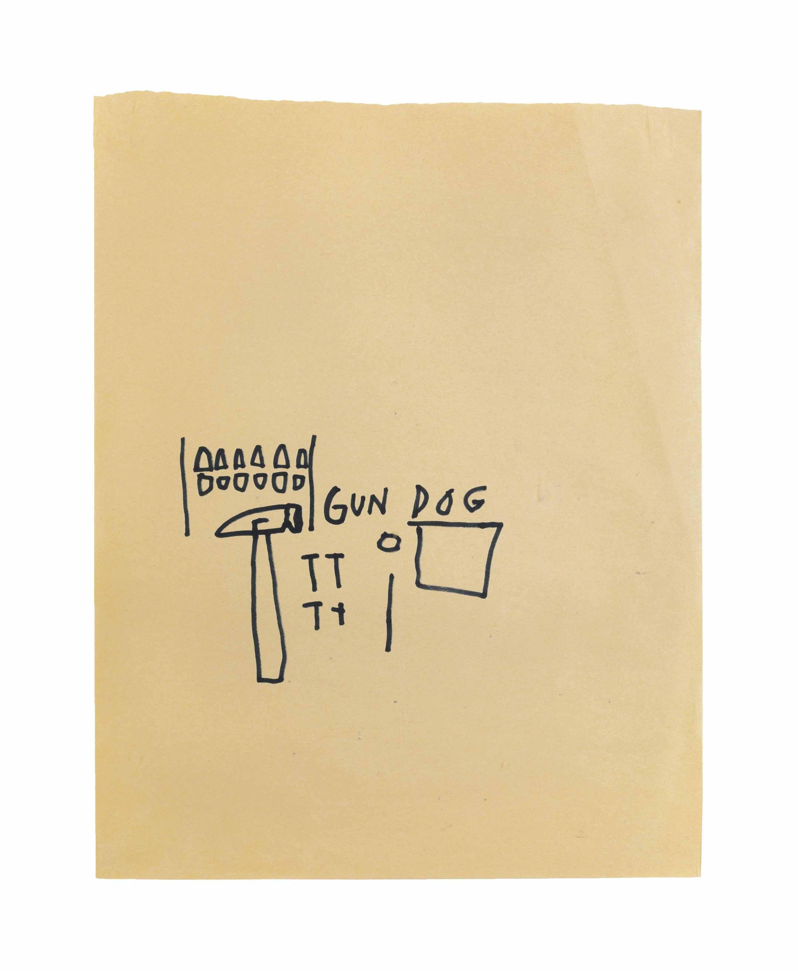 Jean-Michel Basquiat - Gun Dog