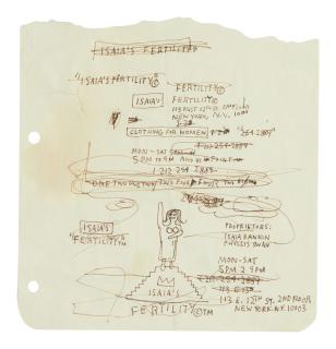 Jean-Michel Basquiat - Isaia\'S Fertility