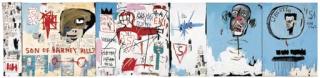 Jean-Michel Basquiat - Life Like Son of Barney Hill