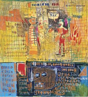 Jean-Michel Basquiat - Napoleonic Stereotype Circa \'44