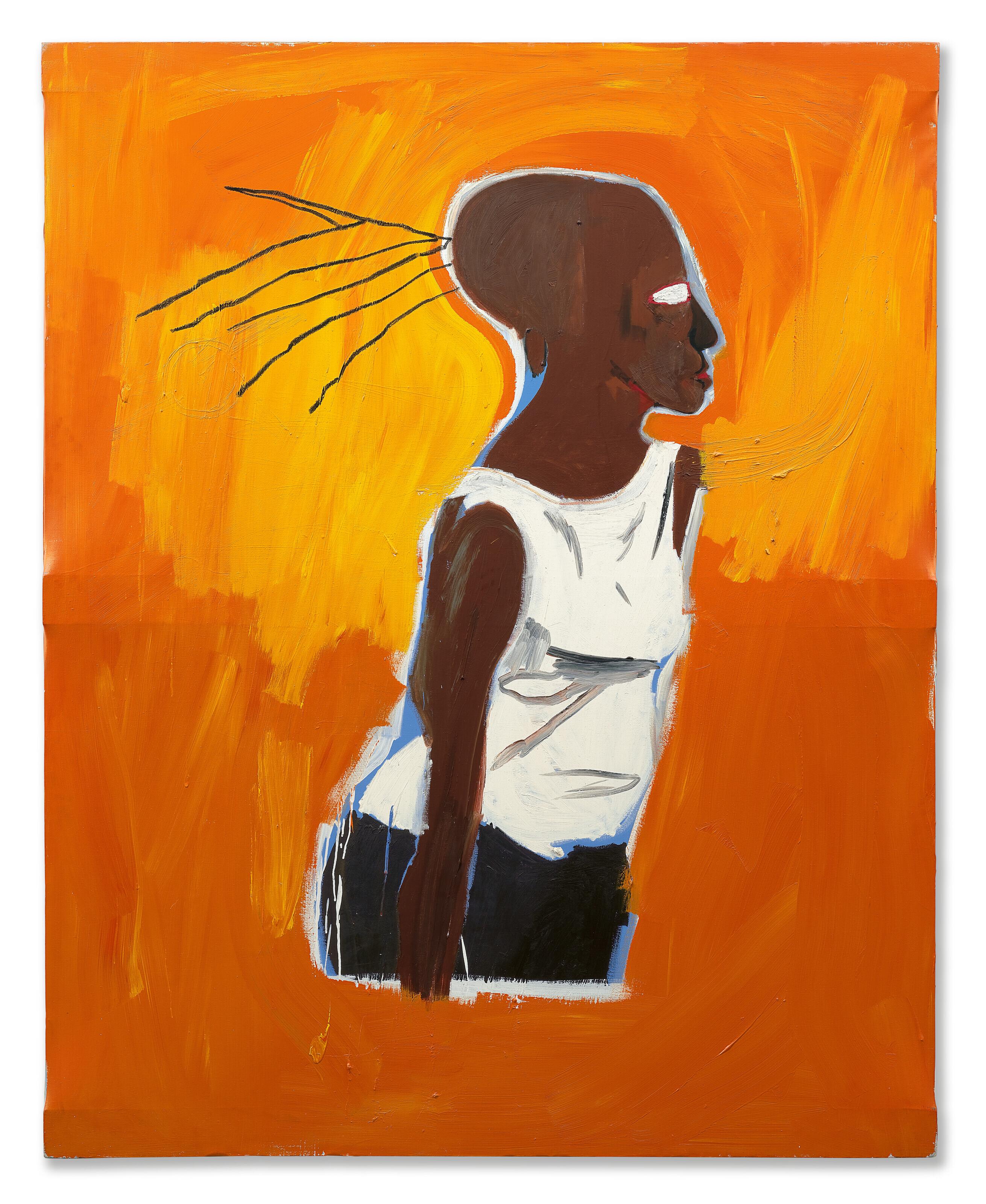 Jean-Michel Basquiat - Orange Joy