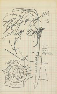 Jean-Michel Basquiat - Portrait Of Henry Geldzahler