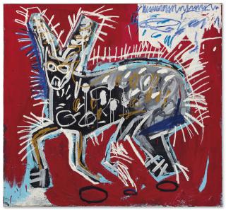 Jean-Michel Basquiat - Red Rabbit