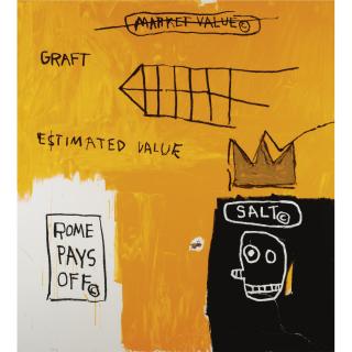 Jean-Michel Basquiat - Rome Pays Off