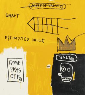 Jean-Michel Basquiat - Rome Pays Off
