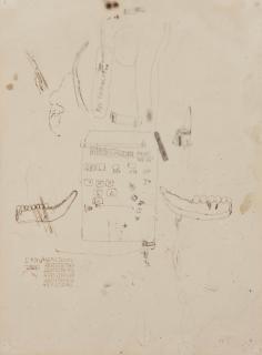 Jean-Michel Basquiat - Sans titre (Louis Armstrong)