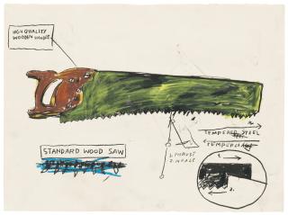 Jean-Michel Basquiat - Standard Saw