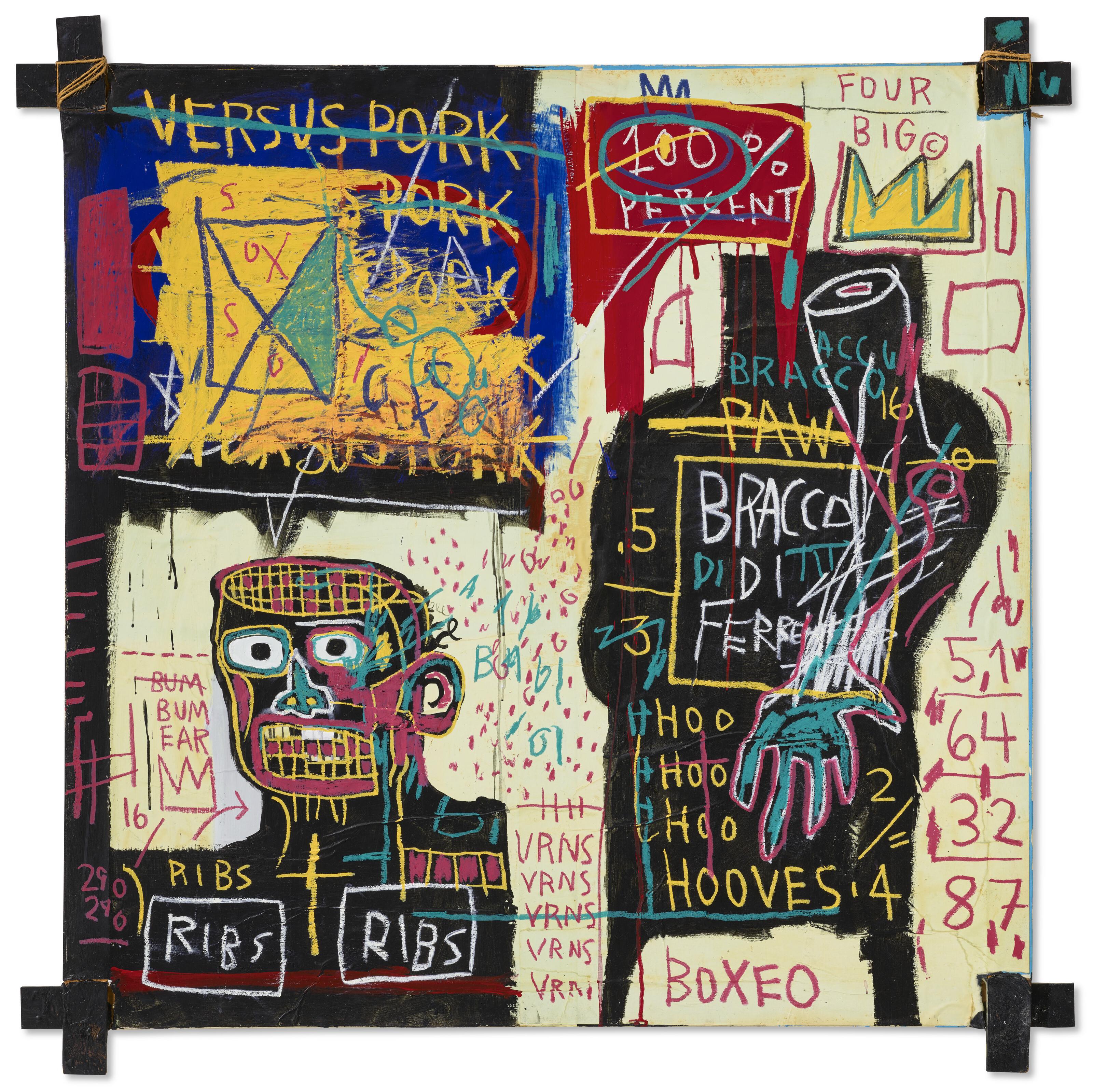 Jean-Michel Basquiat - The Italian Version of Popeye has no Pork in his Diet