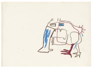 Jean-Michel Basquiat - Untitled (Animal)