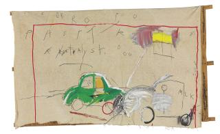 Jean-Michel Basquiat - Untitled (Car Crash)