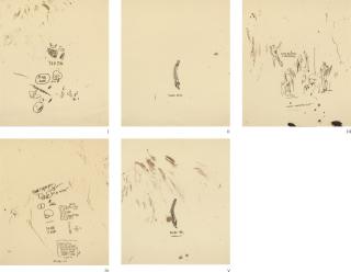 Jean-Michel Basquiat - Untitled (From Leonardo) (Set Of 5)
