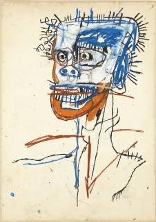 Jean-Michel Basquiat - Untitled (Head Of Madman)