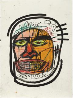 Jean-Michel Basquiat - Untitled (Head)