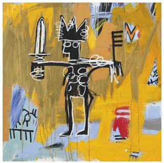 Jean-Michel Basquiat - Untitled (Julius Caesar On Gold)