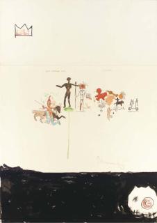 Jean-Michel Basquiat - Untitled (Left Entrance Hall)