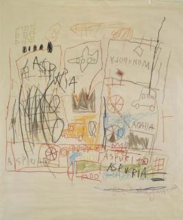 Jean-Michel Basquiat - Untitled (Monopoly)