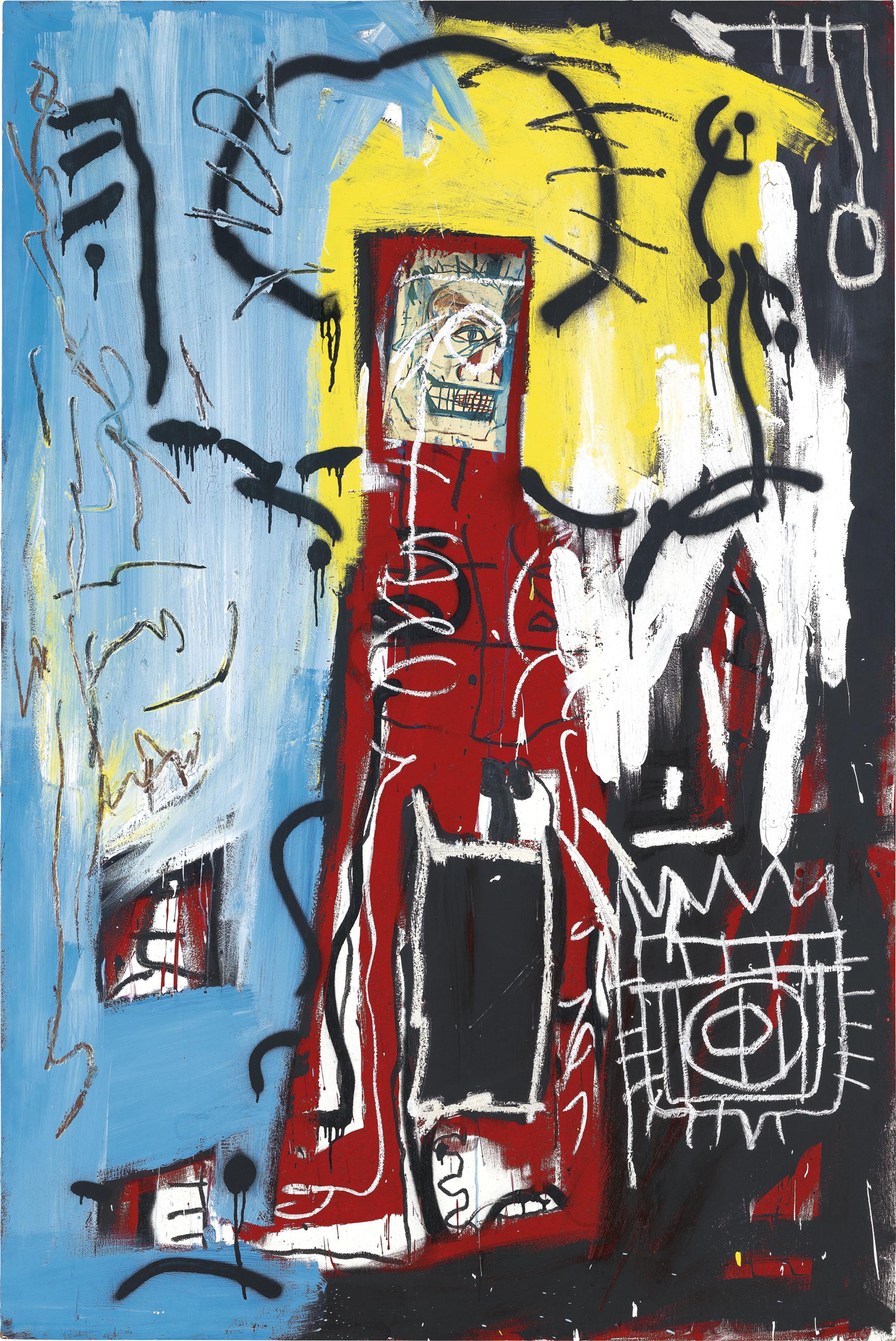 Jean-Michel Basquiat - Untitled (One Eyed Man Or Xerox Face)