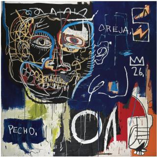 Jean-Michel Basquiat - Untitled (Pecho/ Oreja)