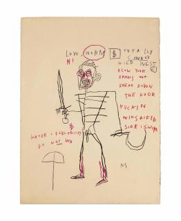 Jean-Michel Basquiat - Untitled (Rome)
