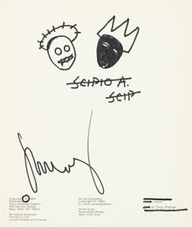 Jean-Michel Basquiat - Untitled (Scipio A.)