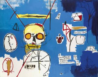 Jean-Michel Basquiat - Untitled (Skull B)