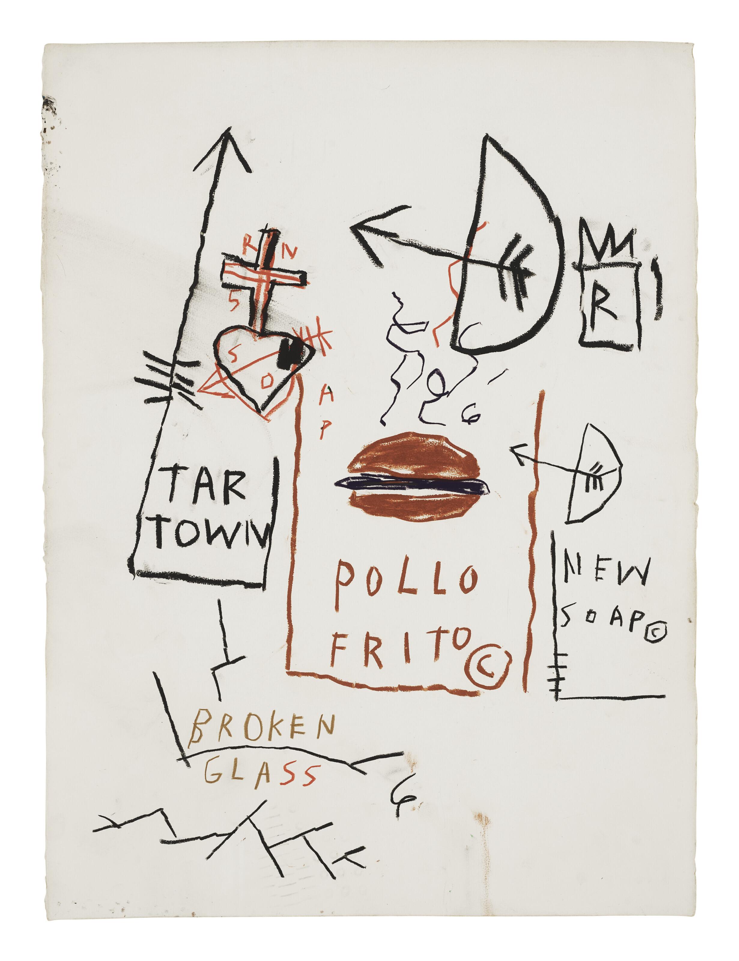 Jean-Michel Basquiat - Untitled