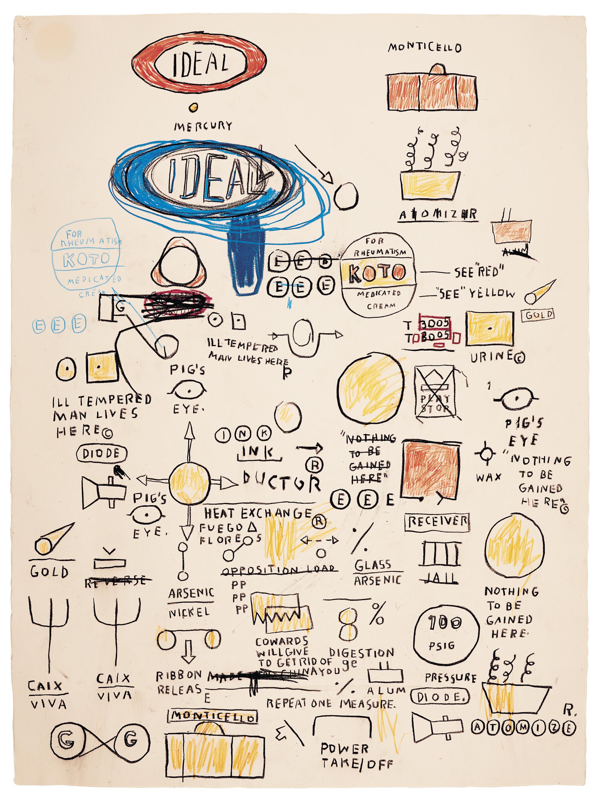Jean-Michel Basquiat - Untitled