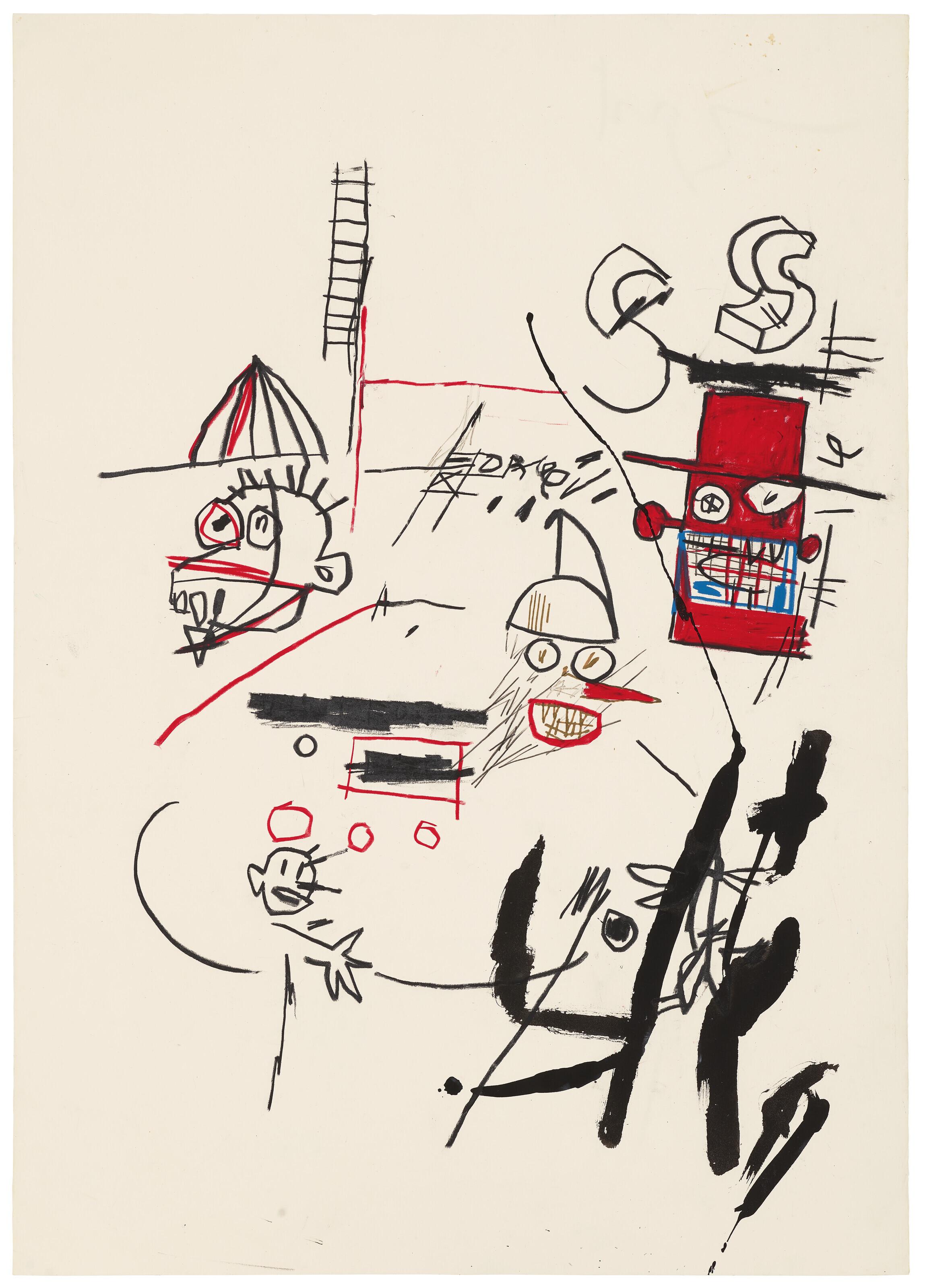 Jean-Michel Basquiat - Untitled