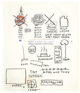 Jean-Michel Basquiat - Untitled