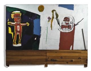 Jean-Michel Basquiat - Water-Worshipper