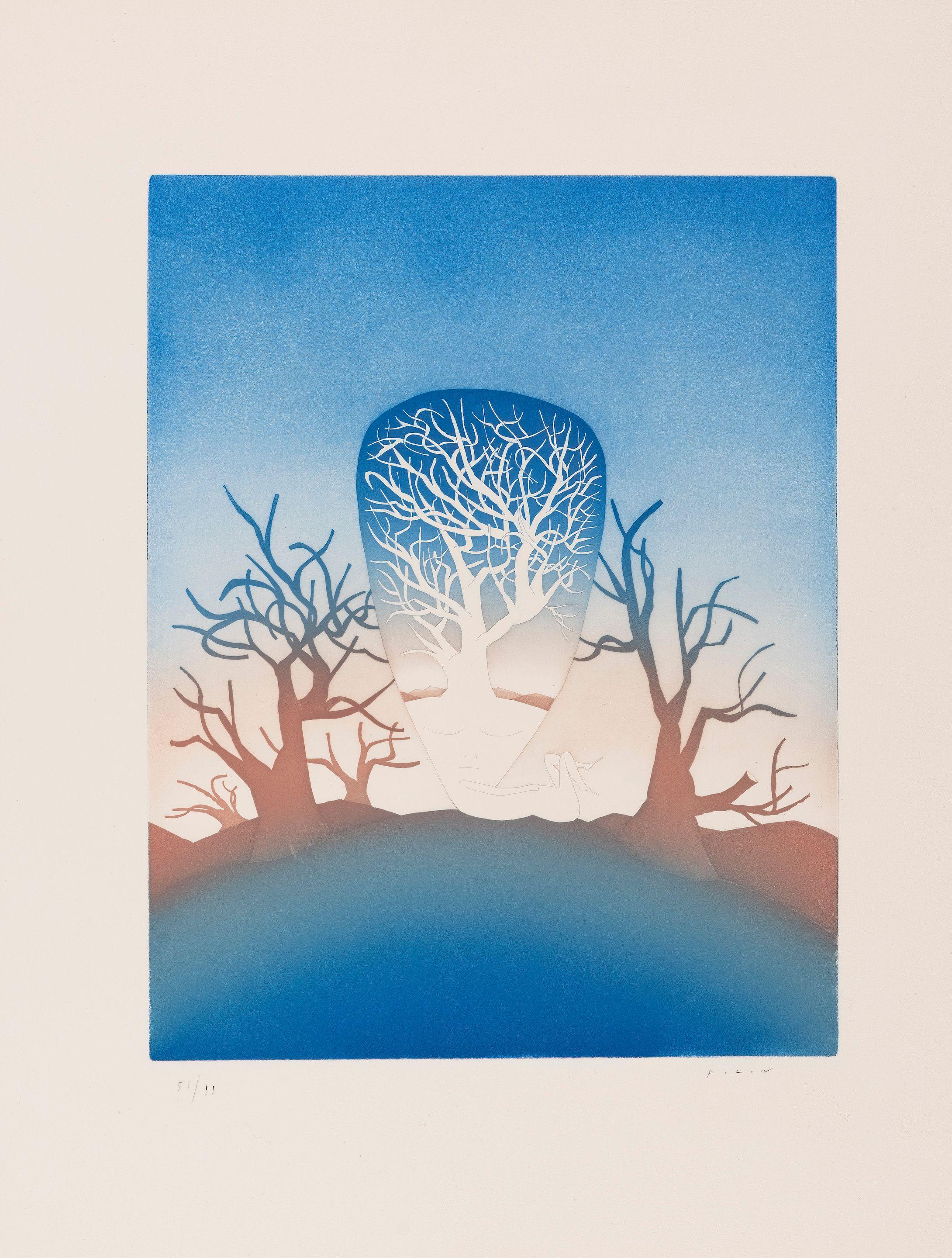 Jean-Michel Folon - Arbre de vie, 1976
