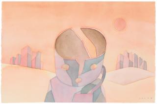 Jean-Michel Folon - La Mémoire (The Memory)