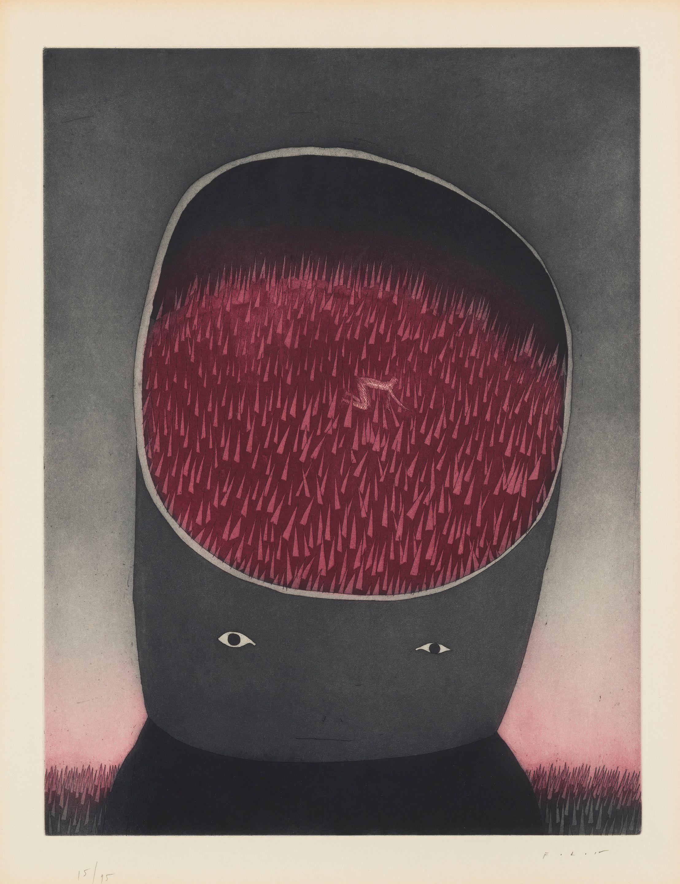 Jean-Michel Folon - Les ruines circulaires, 1974