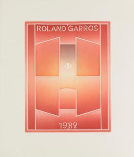 Jean-Michel Folon - Roland Garros, 1982