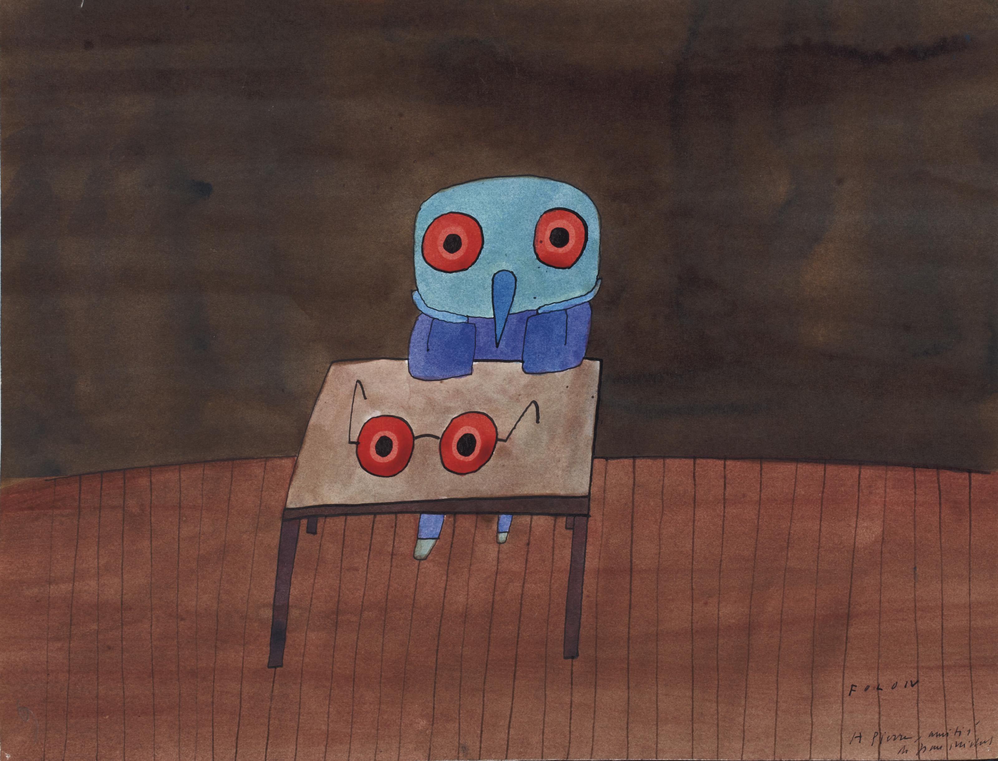 Jean Michel Folon - Sans titre