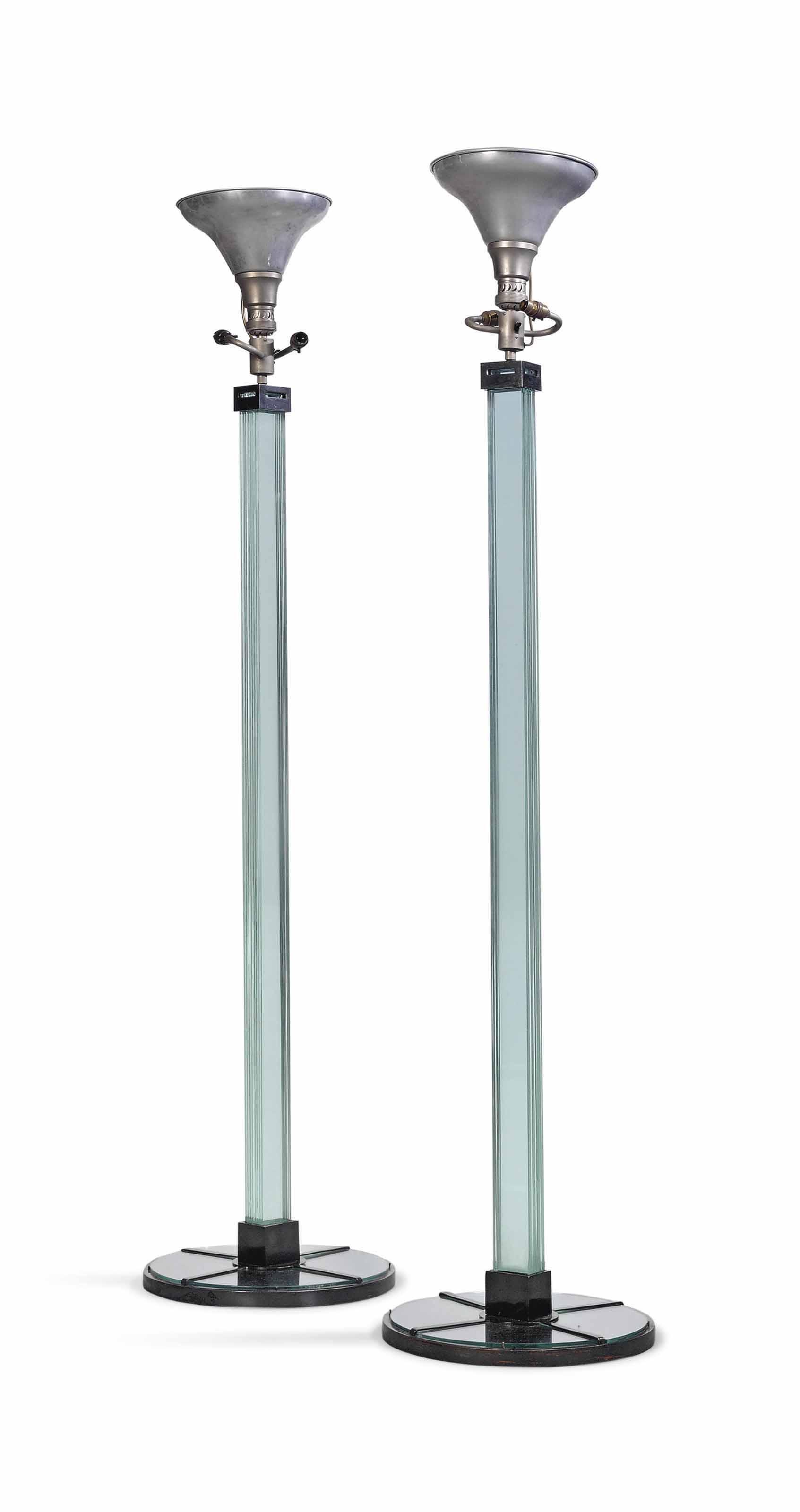 Jean-Michel Frank - A PAIR OF STANDARD LAMPS, CIRCA 1928