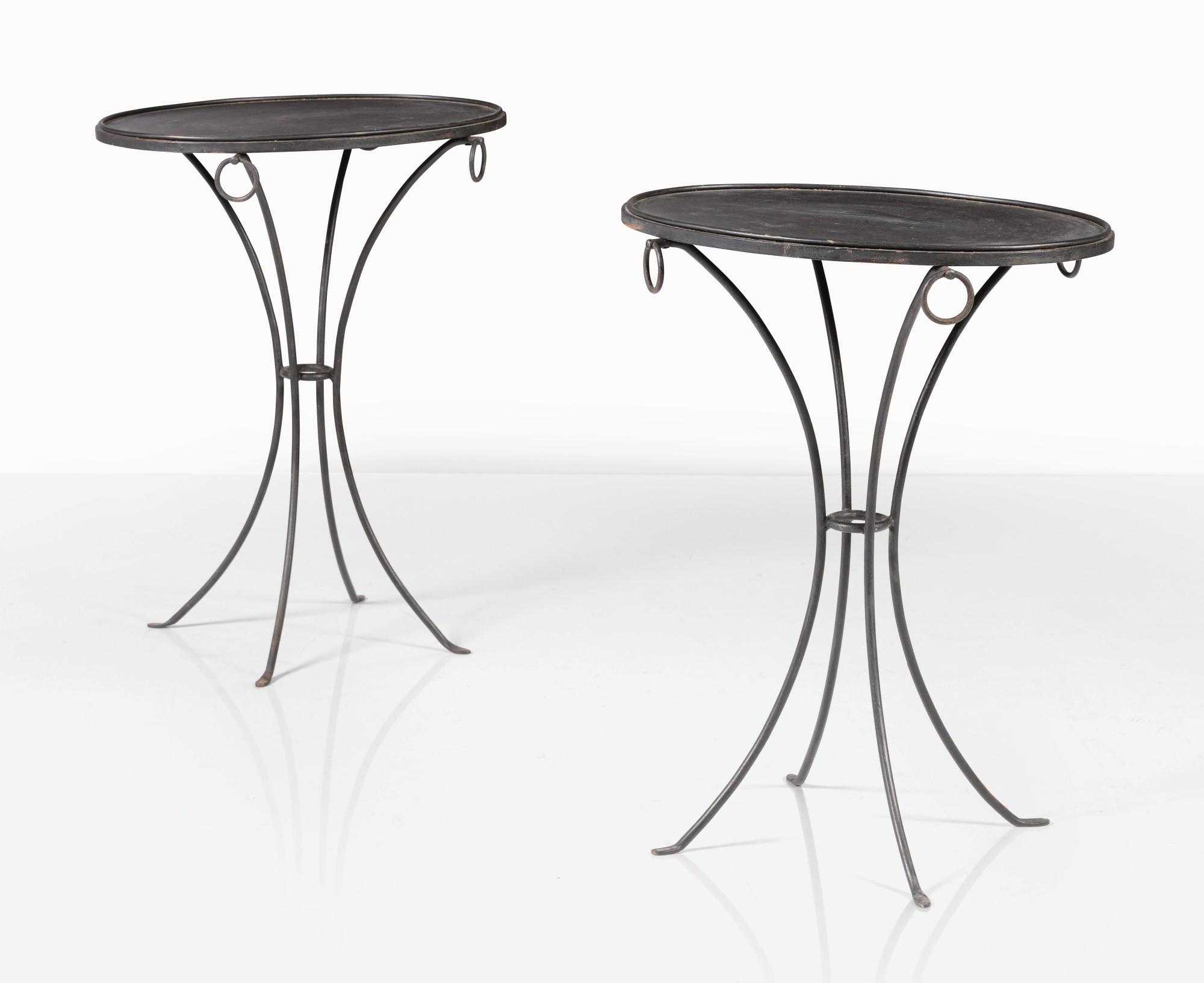 Jean Michel Frank - Pair Of Side Tables [Paire De Guéridons]