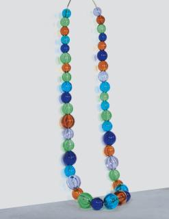 Jean-Michel Othoniel - Sans Titre (Collier Multicolore)Murano Glass And Steel Cable. Executed In 2007, This Work Is Unique.