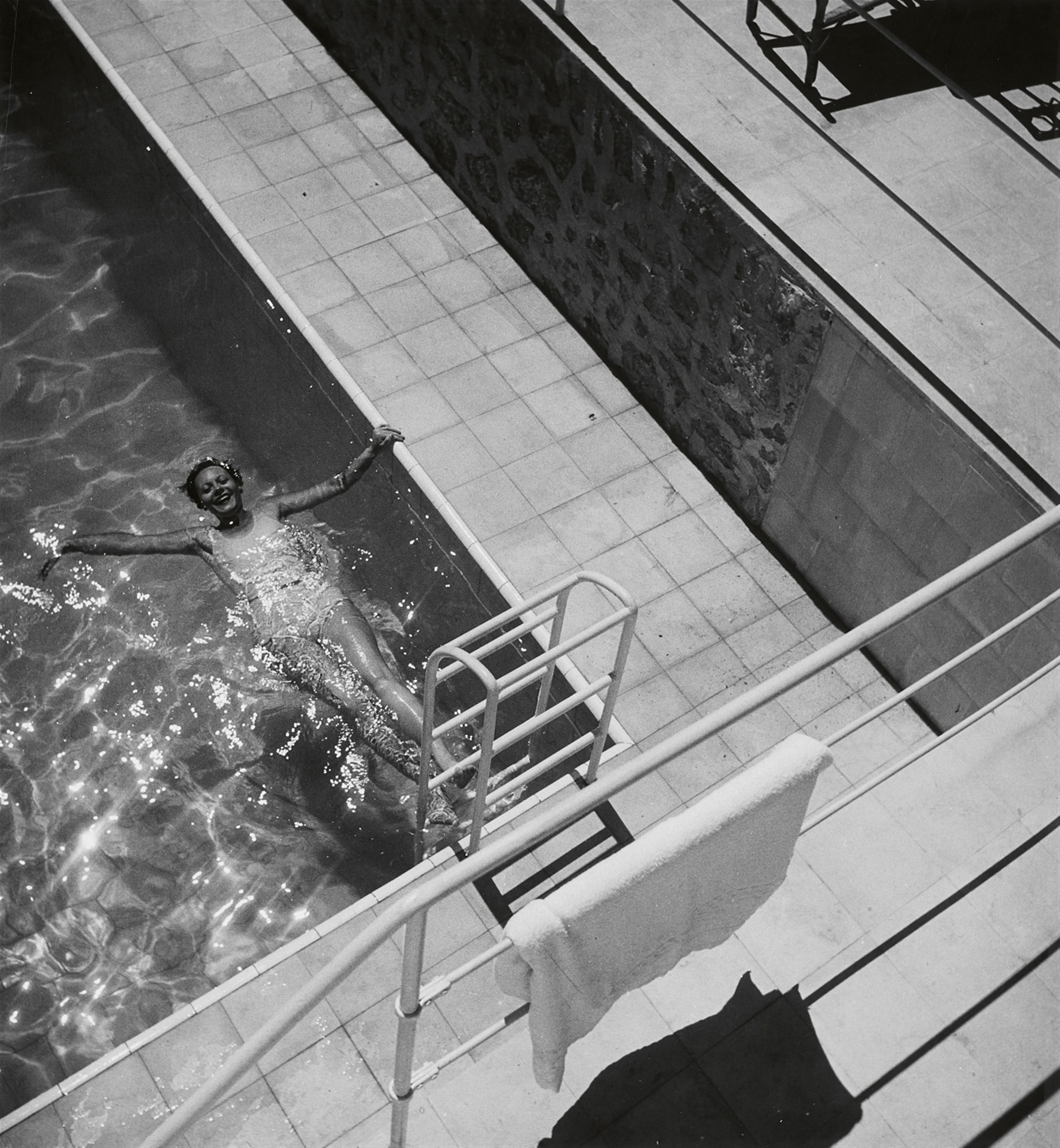 Jean Moral - Ohne Titel (Juliette à la Piscine Molitor)