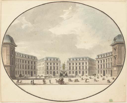 Jean-Nicolas-Louis Durand - La place des Victoires