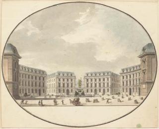 Jean-Nicolas-Louis Durand - La place des Victoires
